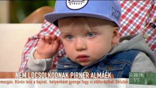 Pirner Almát kisfia a Mokkában locsolta meg - tv2.hu/mokka
