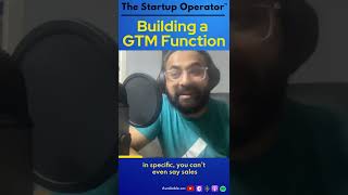 Essentials of Building a GTM Function #Shorts