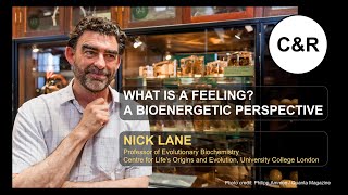 What Is A Feeling? A Bioenergetic Perspective - Nick Lane - C\u0026R 11/13/2024