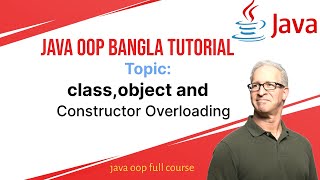 java oop bangla tutorial 2.1: Java Class and Constructor overloading
