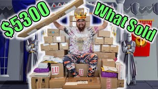 $5300 weekend! What sold on eBay and Amazon for profit!