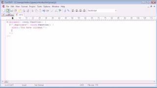 jQuery Tutorial - 43 - Live