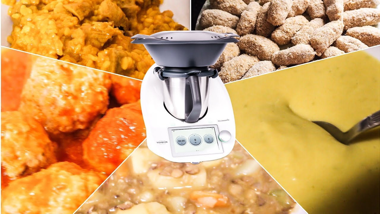 5 RECETAS Que Tienes Que Probar Con THERMOMIX - YouTube