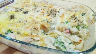 CONCHIGLIE PASTA WITH CHICKEN RECIPE : Seashell Pasta