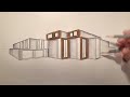 015 how to draw a modern house in 2 point perspective