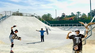 SKATING THE CRAZIEST RAMP IN DUBAI