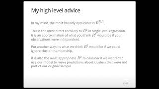 Lab 9 Effect Sizes in HLM