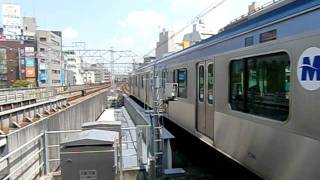 横浜高速鉄道Y500系（Y514F）　各停元町・中華街行き到着　武蔵小杉にて