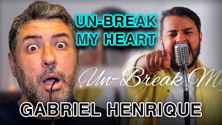 REAGINDO (REACT) a Gabriel Henrique - Unbreak my heart | Análise Vocal por Rafa Barreiros