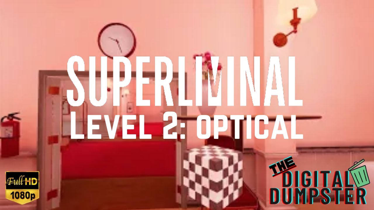 Superliminal Walkthrough Level 2 Optical Youtube