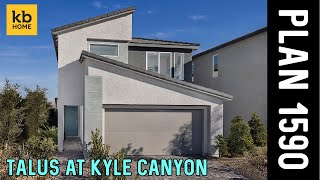 Landings at Talus at Kyle Canyon by KB Homes | Plan 1590, $374k+, 3 beds, 2.5 baths