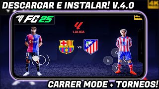 DESCARGAR FIFA 14 MOD FC 2025 CON FICHAJES ACTUALIZADOS! MODO CARRERA 100% Y MUCHOS TORNEOS!✅