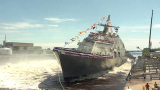 LCS 15 Christening and Launch