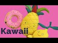 Cómo hacer COMIDA KAWAII  fácil  DE TELA 1🍋DIY JUGUETES DE TELA