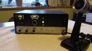 TEABERRY MODEL T CITIZENS BAND 23 CH TRANSCEIVER CIRCA 1970`S CB TUBE RADIO