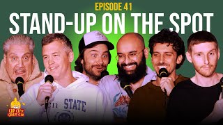 Stand-Up On The Spot Austin, TX: Matt McCusker, Brian Holtzman, Ehsan Ahmad, Landry,  Edgar | Ep 41