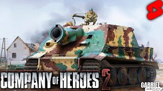 Sturmtiger Firing And Reloading | Company Of Heroes 2 #shorts #shortsvideo #companyofheroes2 #ww2