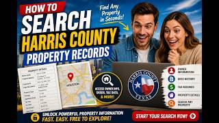 How to search Harris County property records