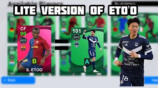 Lite Version Of Iconic ETOO 91 Rated HWANG UI-JO PES 2021 Mobile