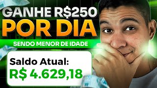 5 MANEIRAS DE GANHAR R$4.000 POR MÊS SENDO MENOR DE IDADE (COMO GANHAR DINHEIRO NA INTERNET)