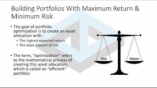 Introduction to Portfolio Optimization