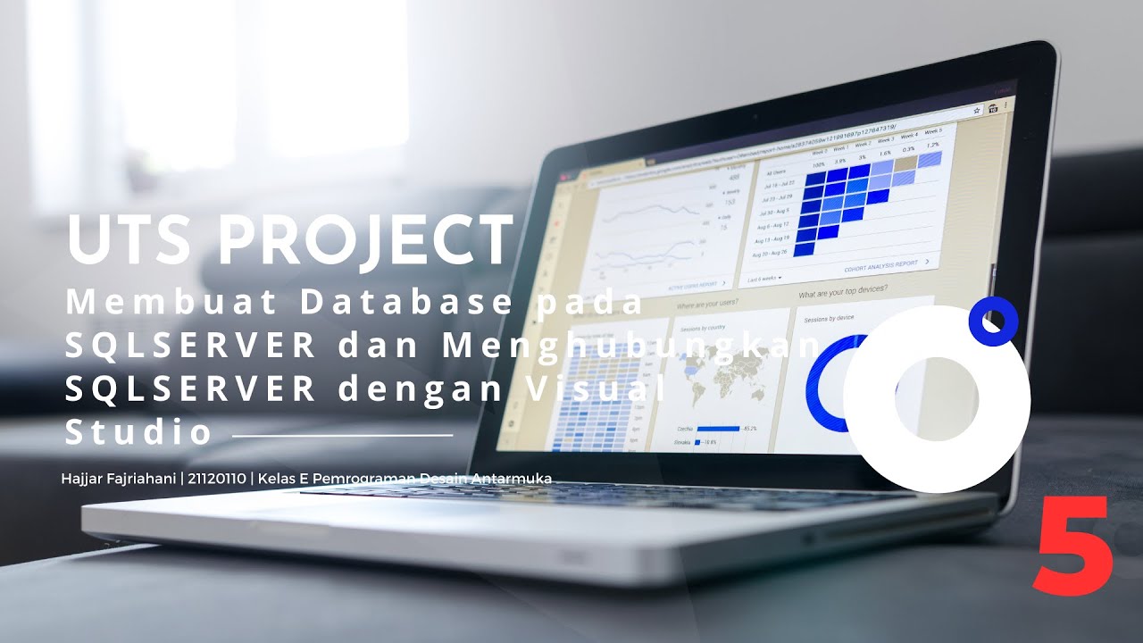 5 Membuat Database Pada SQLSERVER Dan Menghubungkan SQL Server Dengan ...