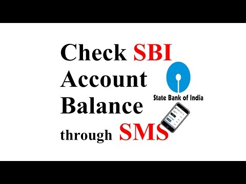 How To Check SBI Account Balance by SMS - Hindi/Urdu How To Check SBI Account Balance by SMS - Hindi/Urdu