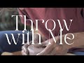 Making a tall vase - Throw with me (#Shorts)