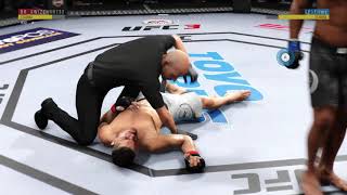 UFC 3 Knockout | Yoel Romero vs Nick Diaz Rage Quit