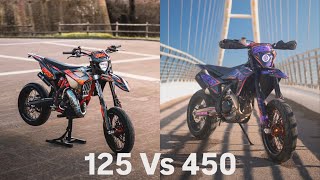 125 vs 450: Which is easier to maintain? 🛠️/ Beta 125 \u0026 Ktm 450 Maintenance