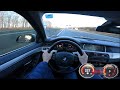 bmw 530d f10 top speed drive on german autobahn pov