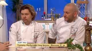 "Jag kunde inte ens filea fisken" - Myllymäki om sin blackout under kock-VM - Nyhetsmorgon (TV4)