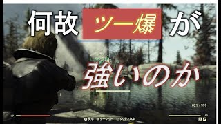 【dabadabajr】フォールアウト７６ 何故同じ威力でもツー爆は強いのか？前回の動画コメント欄の要望に応えた動画です。【Fallout 76】【フォールアウト７６】