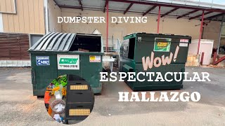 DUMPSTER DIVING♻️ESPECTACULAR HALLAZGO😱👈#dumpsterdiving #loquetiranenusa