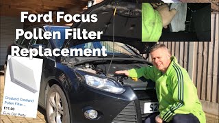 Ford Focus Pollen Filter Replacement, “Cabin Filter