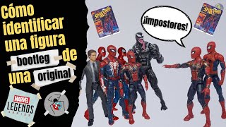 Cómo indentificar una figura bootleg de una original (Marvel Legends)🦖🦖🦖