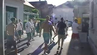 Hooligans Viole Maribor (Slovenia) vs. Red Blue Devils Videoton (Hungary) in 2010