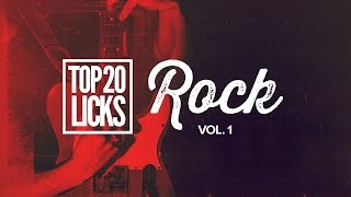 Top 20 Licks: Rock Vol.1 | JTCGuitar.com