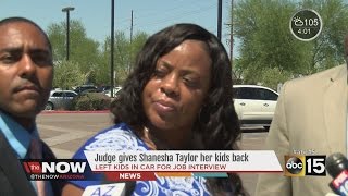 Judge gives Phoenix mom her kids back