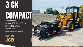 Part 2/3 - Terna JCB 3 CX Compact PRO Stage V Simex ART 1000