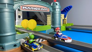 Mario Circuit Lite - Hot Wheels - Mario Kart - Unboxing, Assembly \u0026 Review