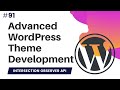 #91 Intersection Observer API | Intersection Observer tutorial | Infinite Scroll Example | JS