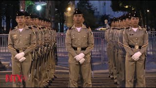 Ensayan cadetes mexicanos en París desfile del 14 de julio