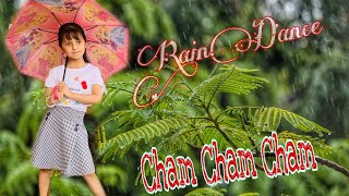 #RainDance for kids //Cham Cham Dance //Easy Dance Steps for kids//#Baaghi //#ShraddhaKapoor