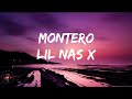 Montero - Lil Nas x | Call me by your name | Call me when you want (Lyrics video)