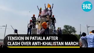 Patiala Boils: Violent clashes over anti-Khalistan march; 2 injured, curfew clamped