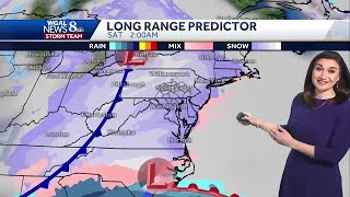 Hour-by-hour snow forecast for South-Central Pennsylvania