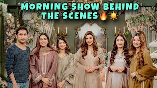 GOOD MORNING PAKISTAN🌞🌈 |BEHIND THE SCENES🔥| WITH SHAISTA LODHI AND NIDA YASIR @SLBasics