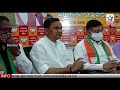 bjp press meet ନବୀନ ଙ୍କ ଉପରେ ବର୍ଷିଲେ ବିଜେପି ପ୍ରଭାରୀ sunstar tv