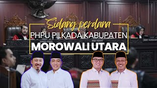 FULL. SIDANG PERKARA SENGKETA PILKADA KABUPATEN MOROWALI UTARA. Liko Official